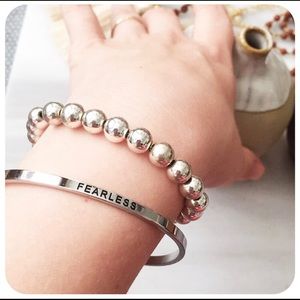 Fearless Mantra Bracelet